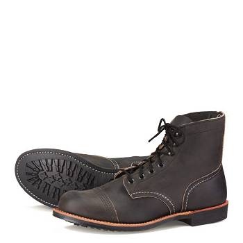 Red Wing Férfi Heritage Iron Ranger 6 Inch Bakancs Sötét Barna